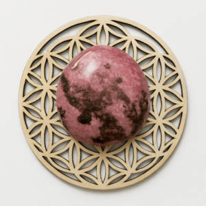 Galet Rhodonite
