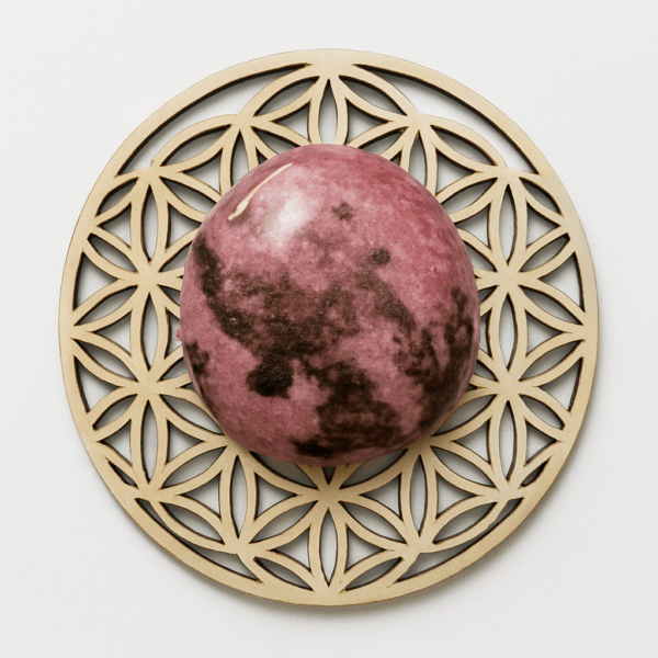 Galet Rhodonite