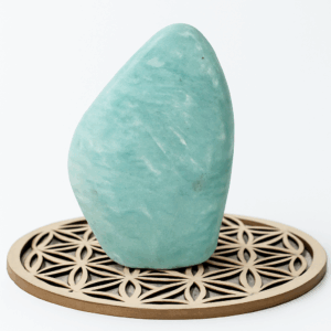 Forme Libre Amazonite Verte 12 cm