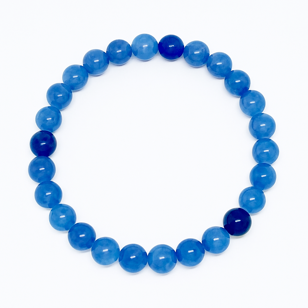 Aventurine Bleu 6mm qualité AA