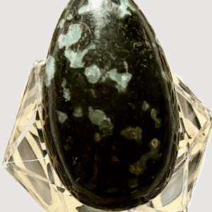 Oeuf Agate verte Nephrite d'Afganistan