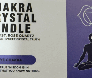 Bougie 3ème oeil chakras