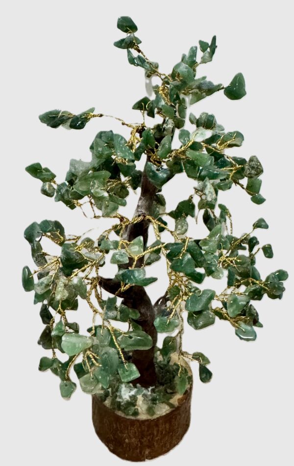 Arbres Pierre Aventurine verte 11cm
