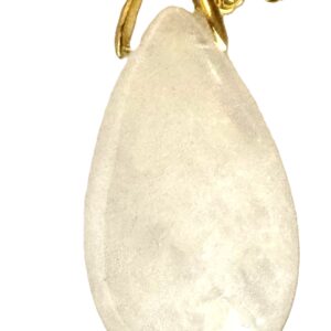 Pendentif forme larme quartz