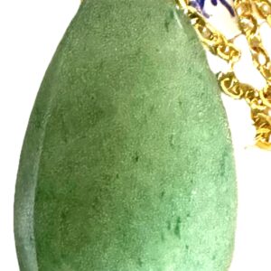Pendentif Aventurine verte forme larme