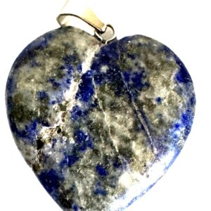 Pendentif forme Coeur Lapis Lazuli