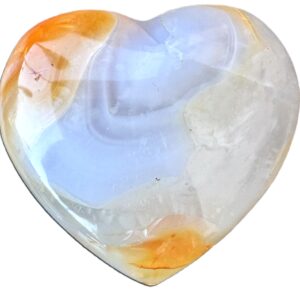 Coeur en cornaline
