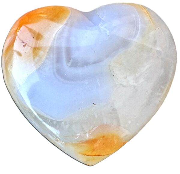 Coeur en cornaline