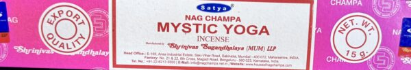 Encens Satya  Yoga