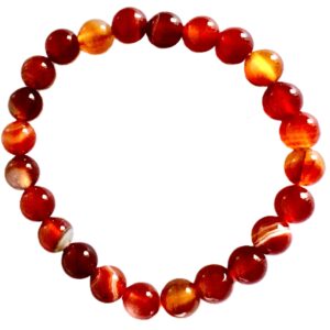Bracelet Cornaline 8mm