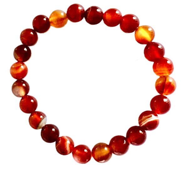 Bracelet Cornaline 8mm