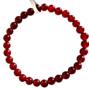 Bracelet Cornaline 6 mm