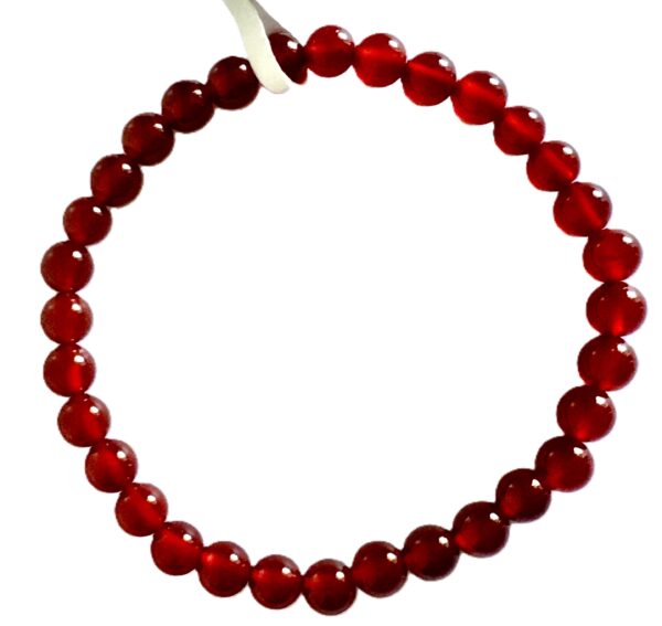 Bracelet Cornaline 6 mm