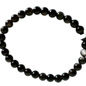 Bracelet Quartz Tournaline 6 mm