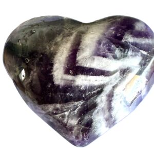 Coeur Améthyste Chevron
