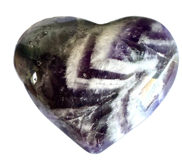 Coeur Améthyste Chevron