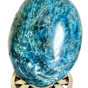 Galet Apatite Bleu