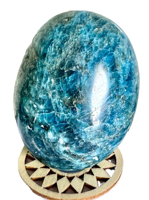 Galet Apatite Bleu