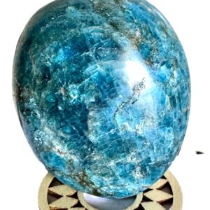 Galet Apatite Bleu