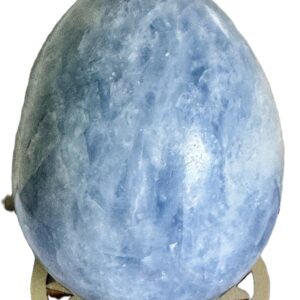 Oeuf Calcite Bleu